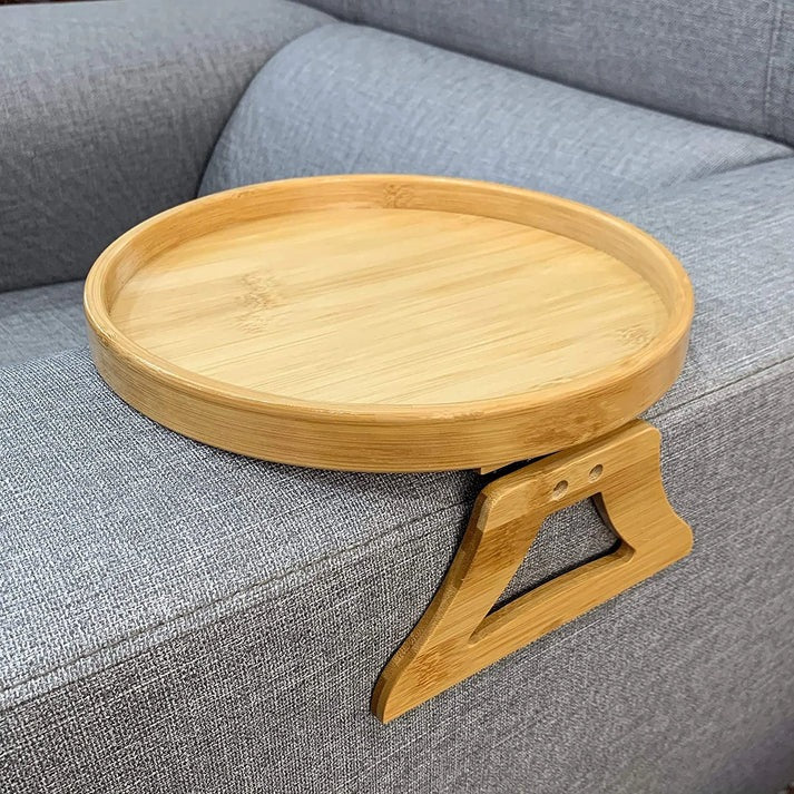 The CouchBuddy™ Bamboo Tray